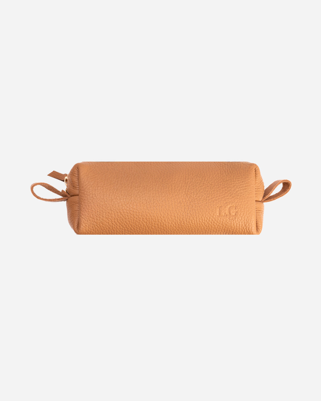 Beige Pencil case - Real Leather