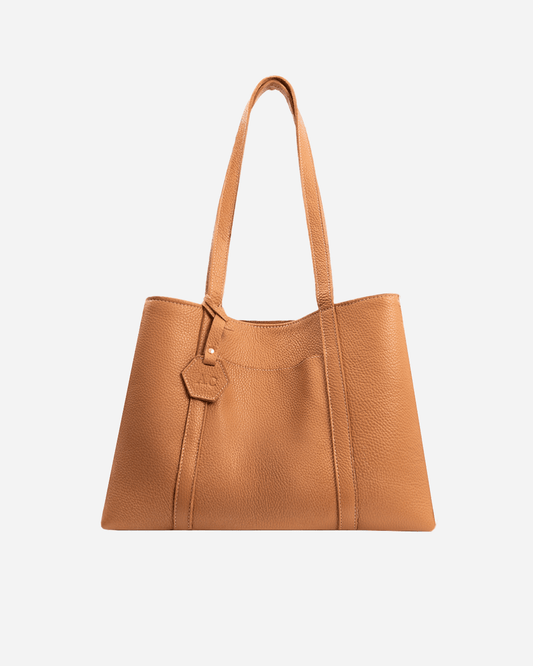 Beige Totebag - Real Leather