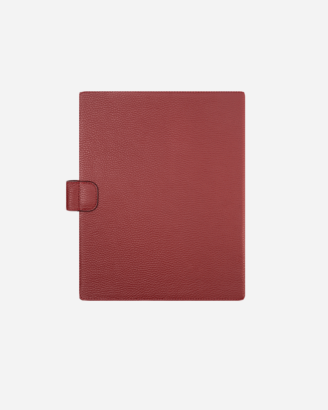 Maroon A4 Folder - Real Leather