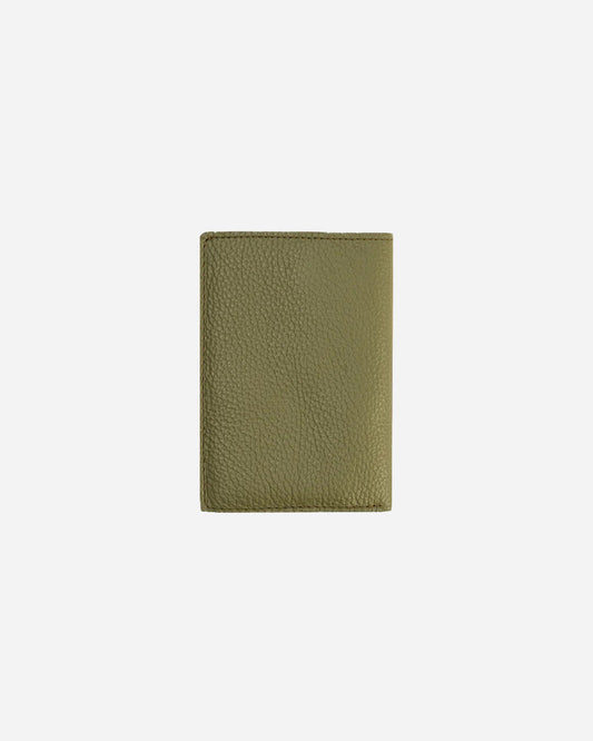 Green Wallet - Real Leather