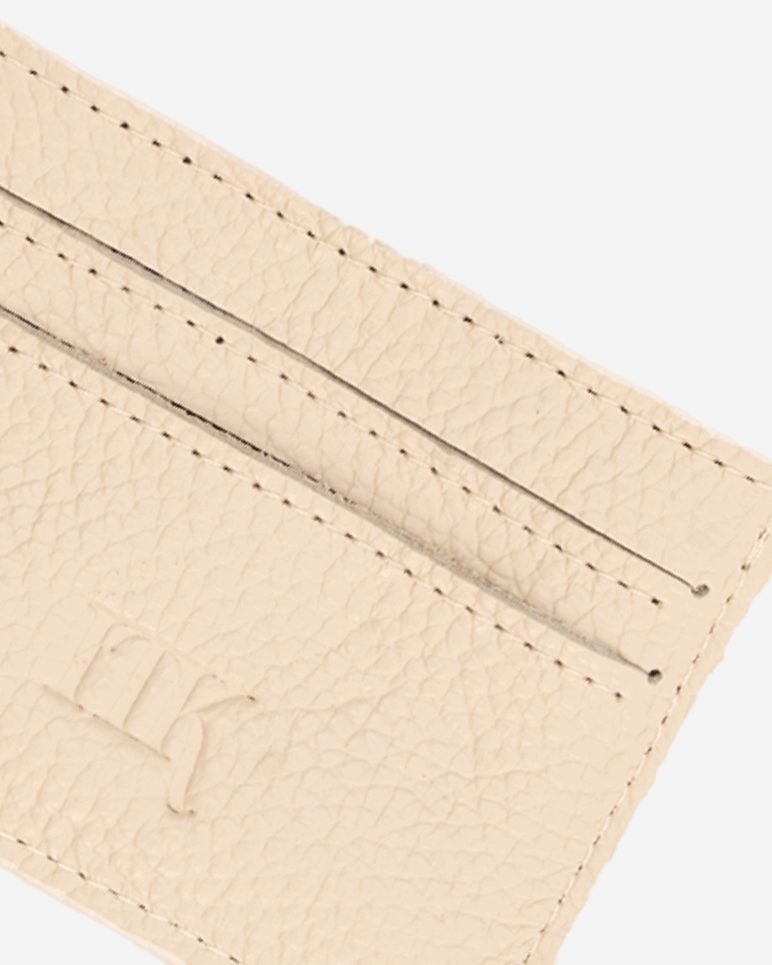 Offwhite Card holder - Real Leather