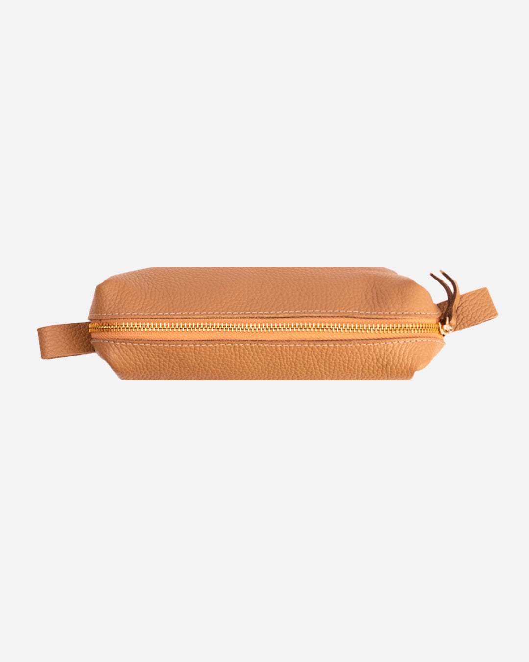 Beige Pencil case - Real Leather