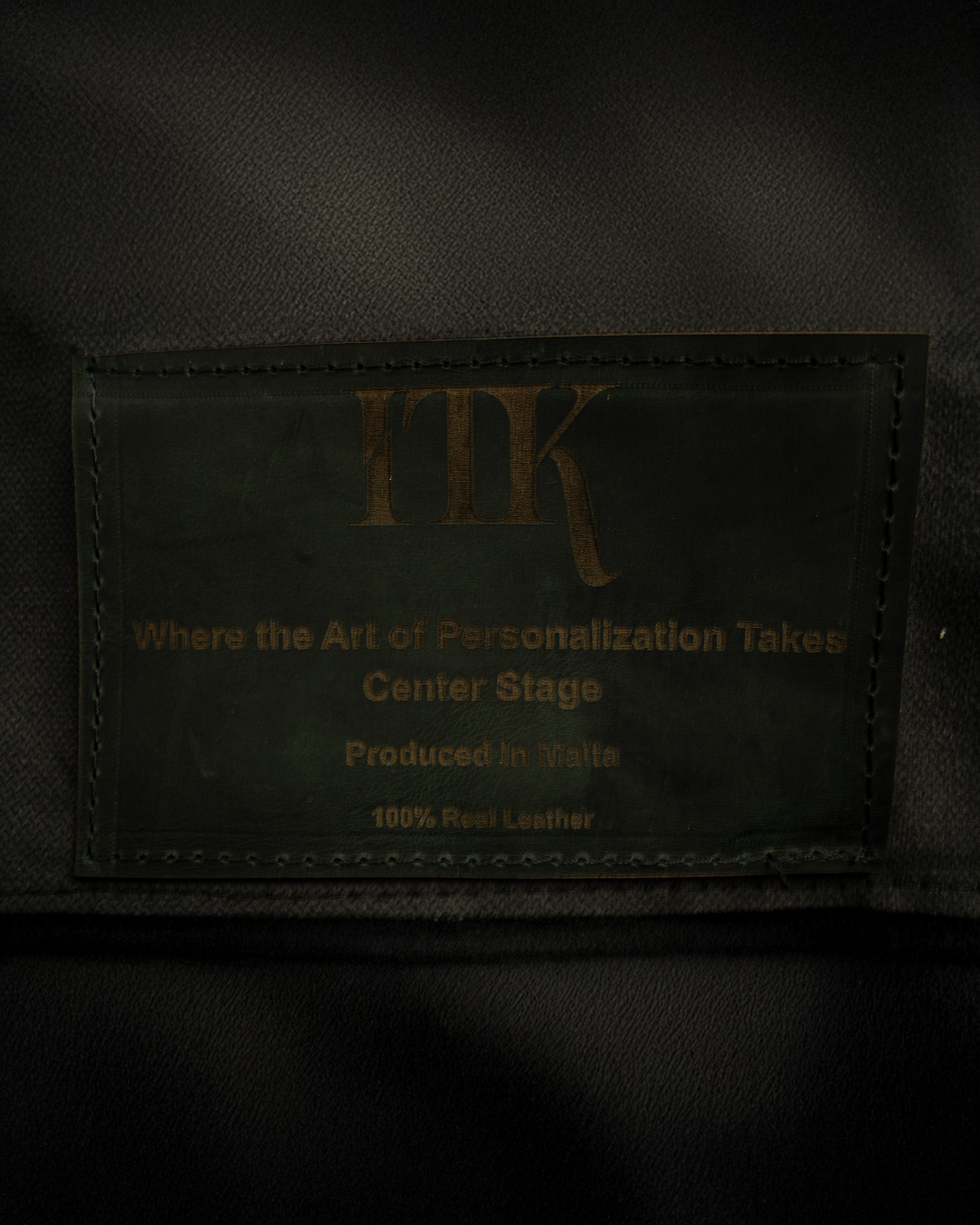 Dark Green Dufflebag Large - Real Leather