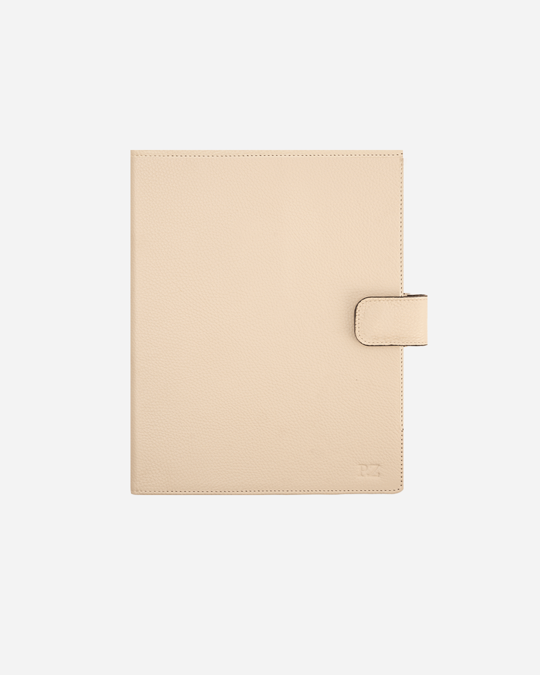 Offwhite A4 Folder - Real Leather