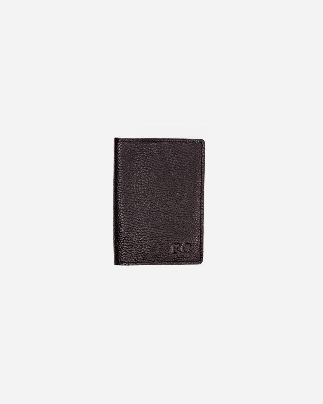 Black Passport & Card holder - Real Leather