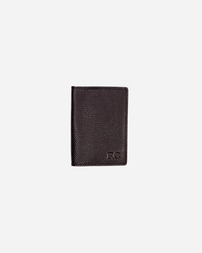 Black Passport & Card holder - Real Leather