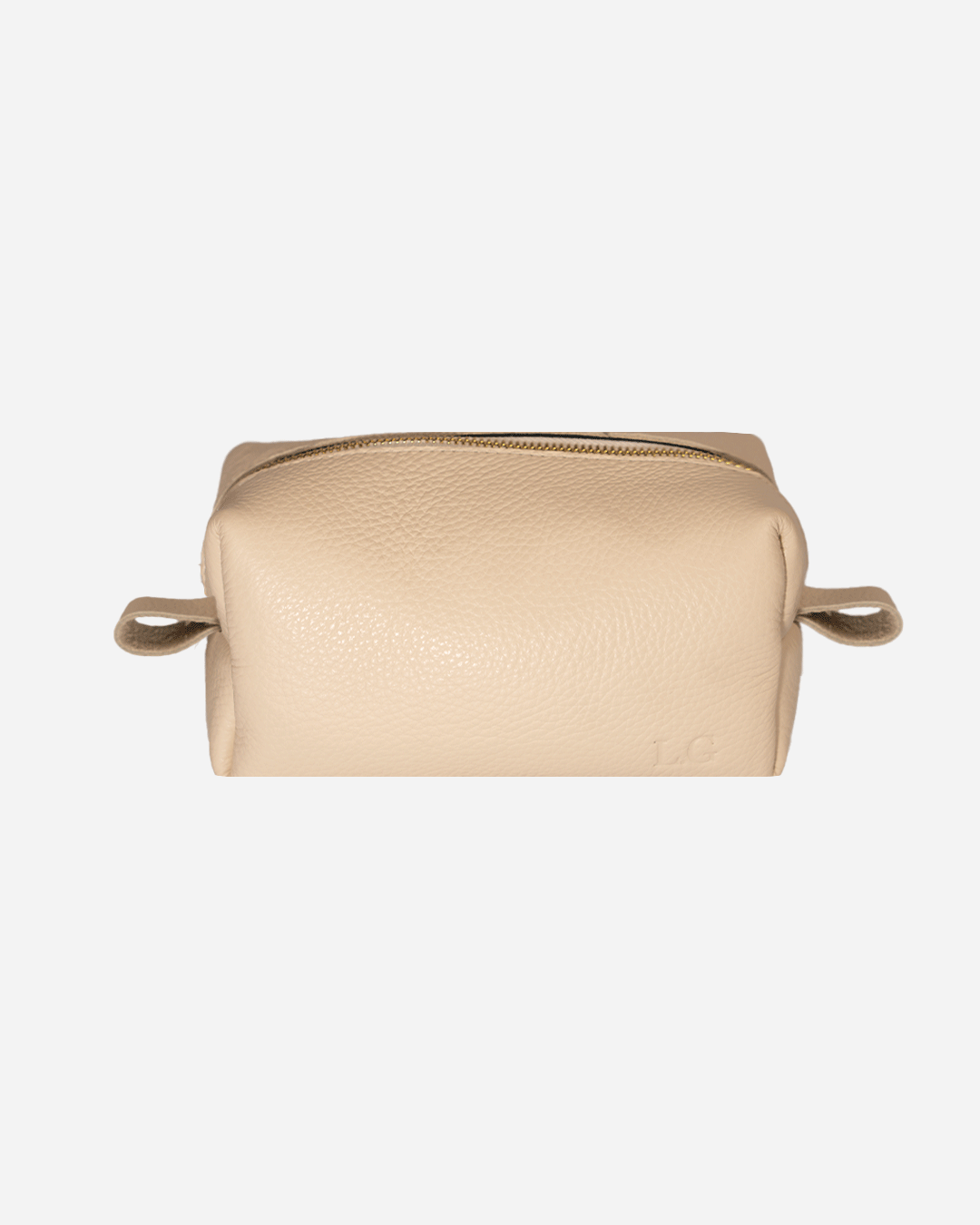 Offwhite Toiletry Pouch - Real Leather