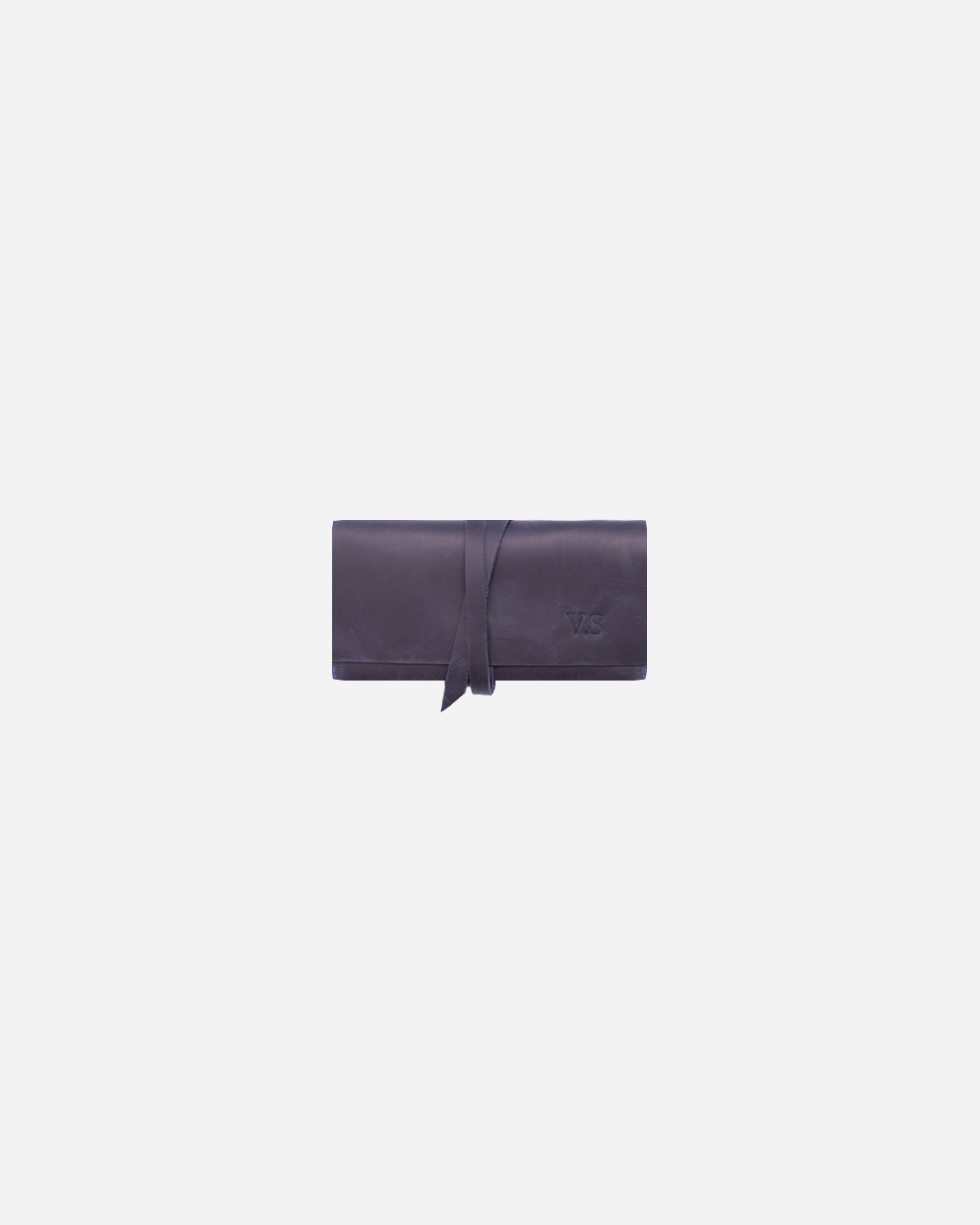 Dark Blue Tobacco pouch - Real Leather