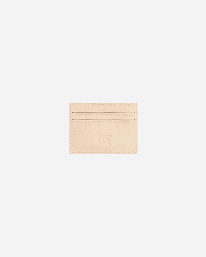 Offwhite Card holder - Real Leather