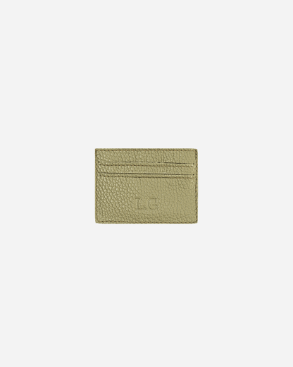 Green Card holder - Real Leather