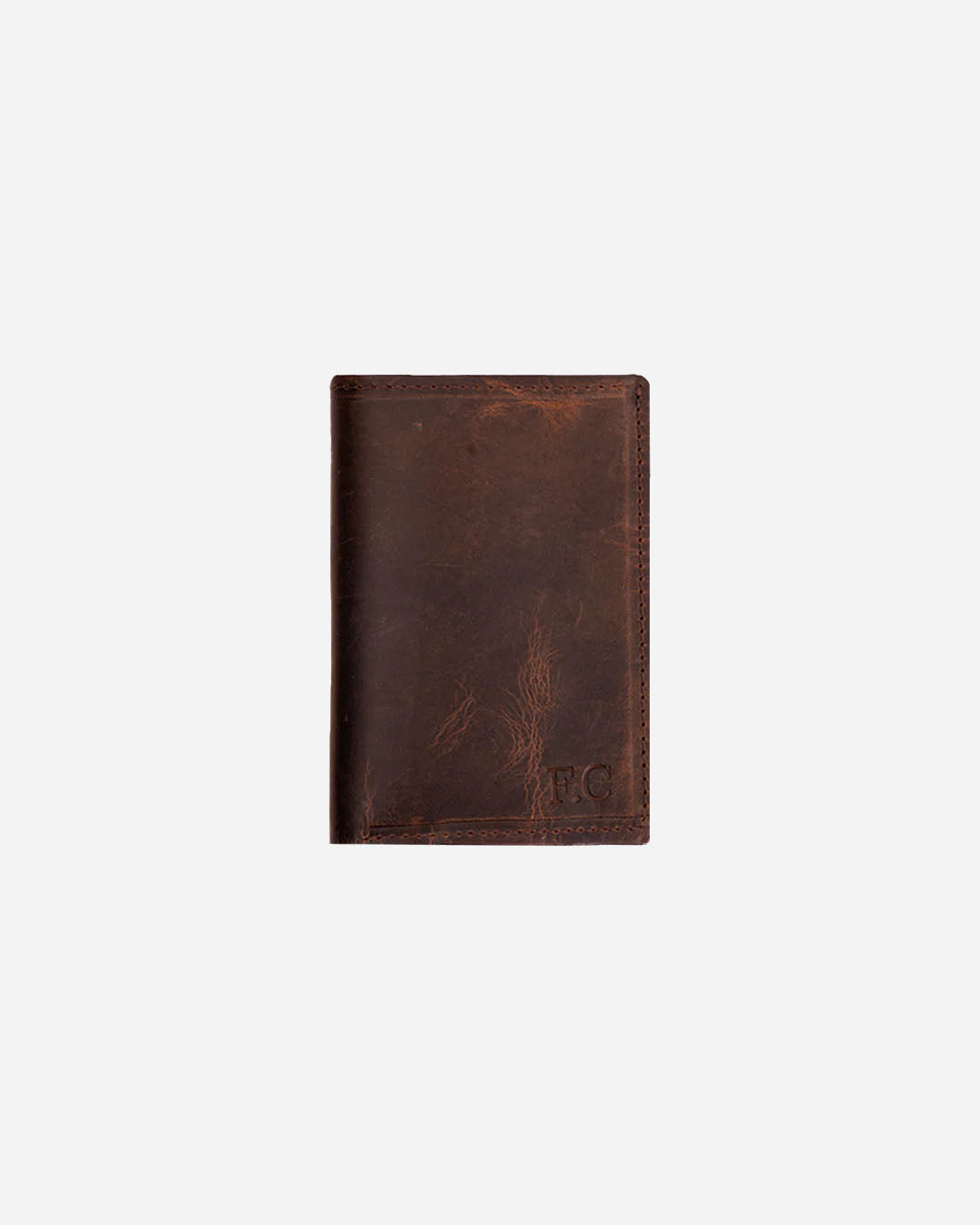 Dark Brown Wallet - Real Leather