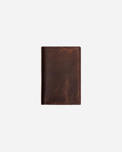 Dark Brown Wallet - Real Leather