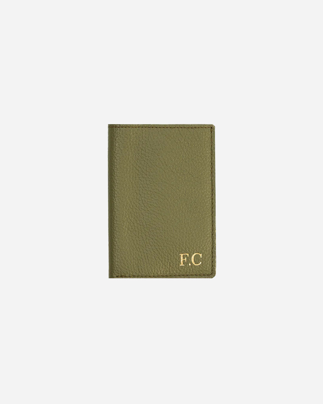 Green Wallet - Real Leather
