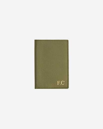 Green Wallet - Real Leather