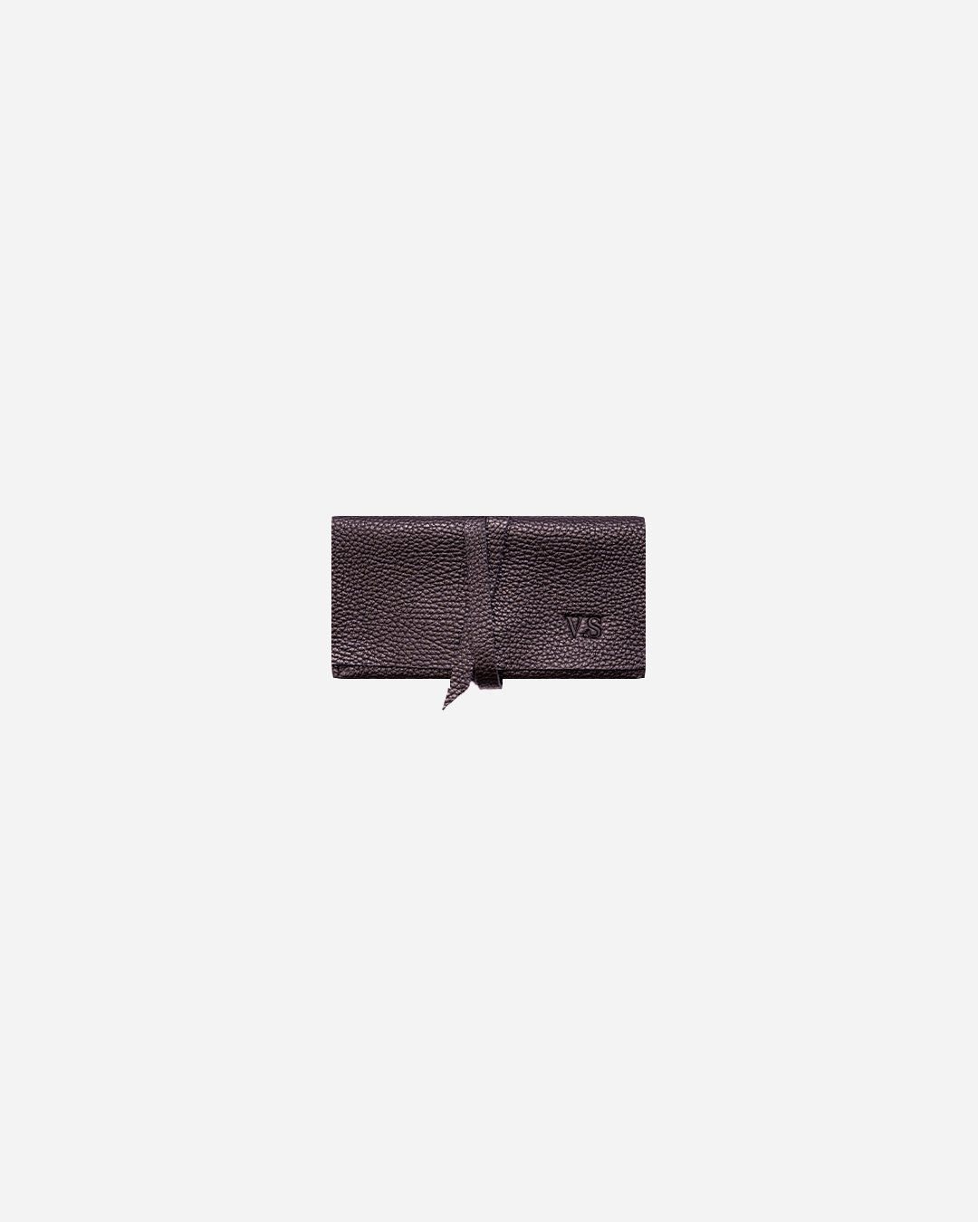 Black Tobacco pouch - Real Leather
