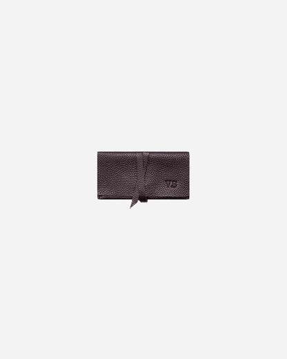 Black Tobacco pouch - Real Leather