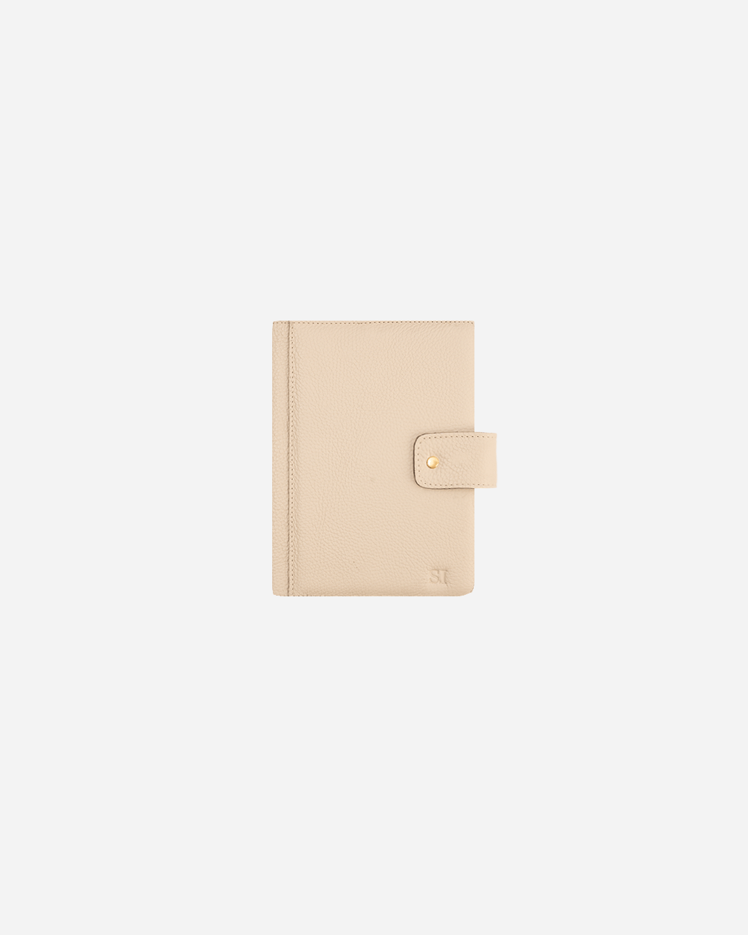 Off White Bookmark & Pencil case & Diary Cover (Set) - Real Leather