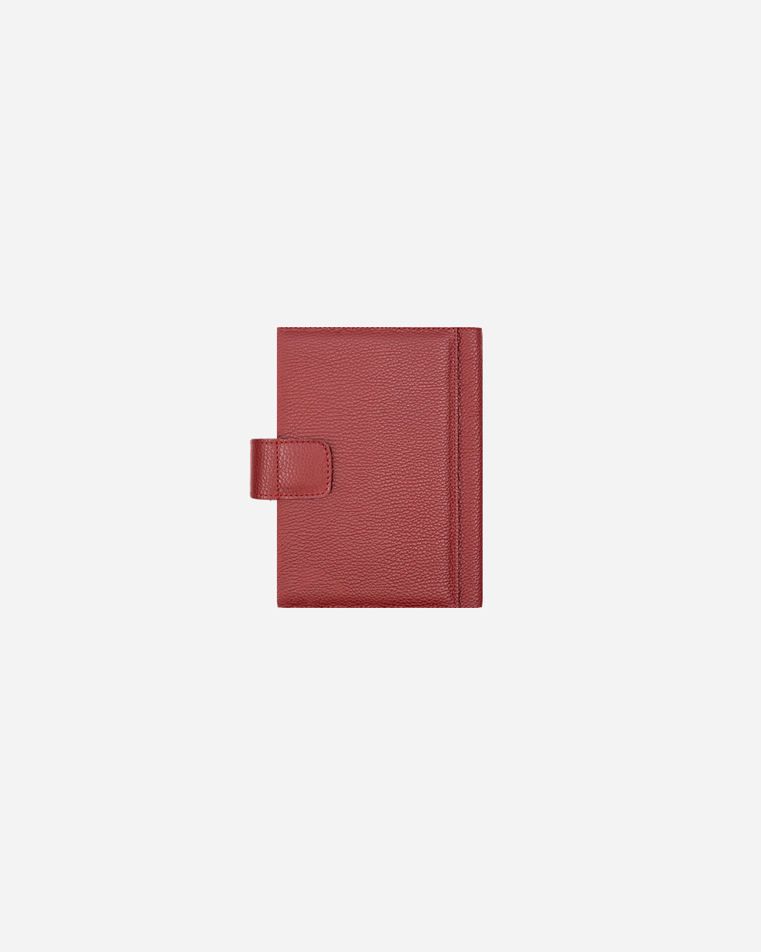 Maroon Bookmark & Pencil case & Diary Cover (Set) - Real Leather