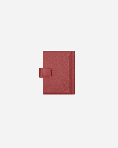 Maroon Bookmark & Pencil case & Diary Cover (Set) - Real Leather