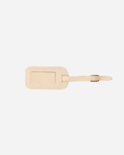 Offwhite Keychain & Cardholder & Luggage tag & Passport Cover (Set) - Real Leather