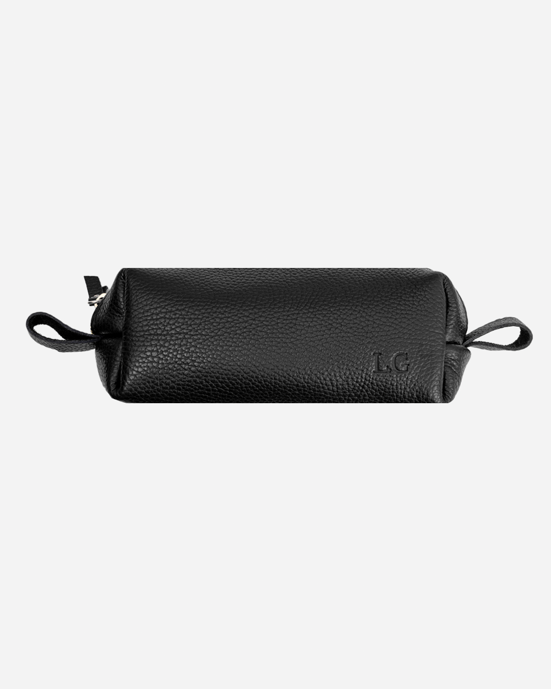Black Pencil case - Real Leather