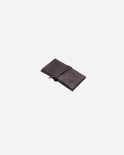 Black Tobacco pouch - Real Leather