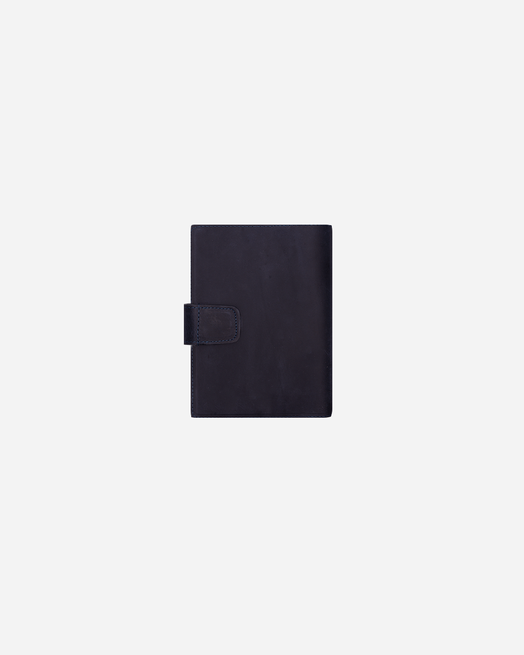 Dark Blue Bookmark & Pencil case & Diary Cover (Set) - Real Leather