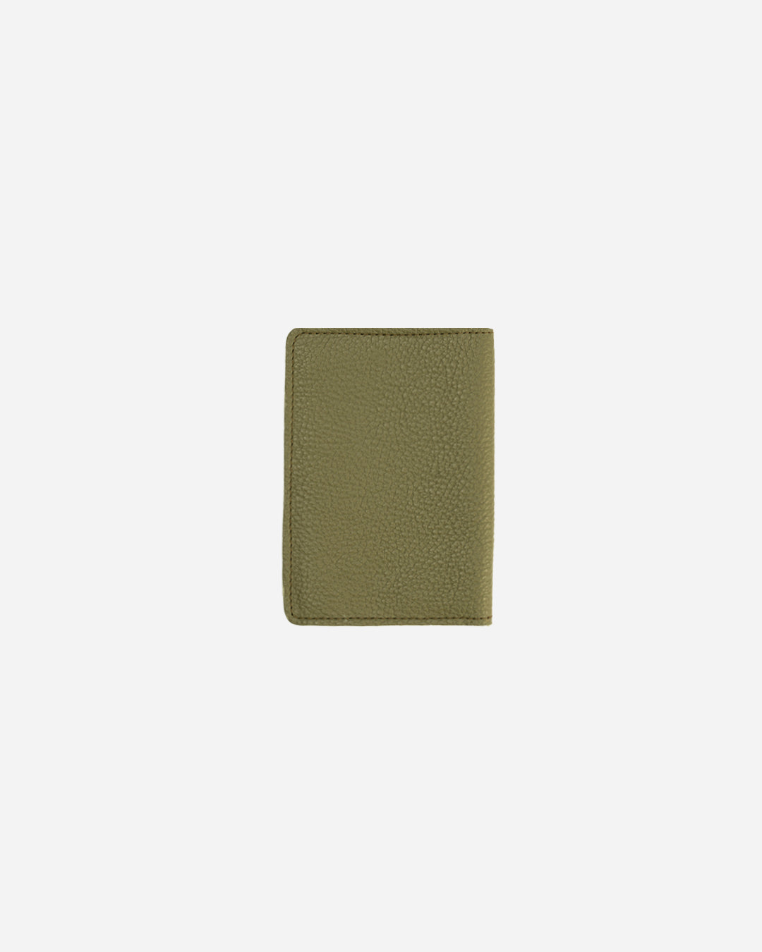 Green Keychain & Cardholder & Luggage tag & Passport Cover (Set) - Real Leather