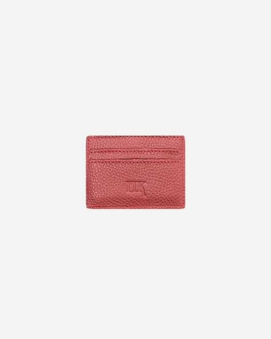 Maroon Card holder - Real Leather