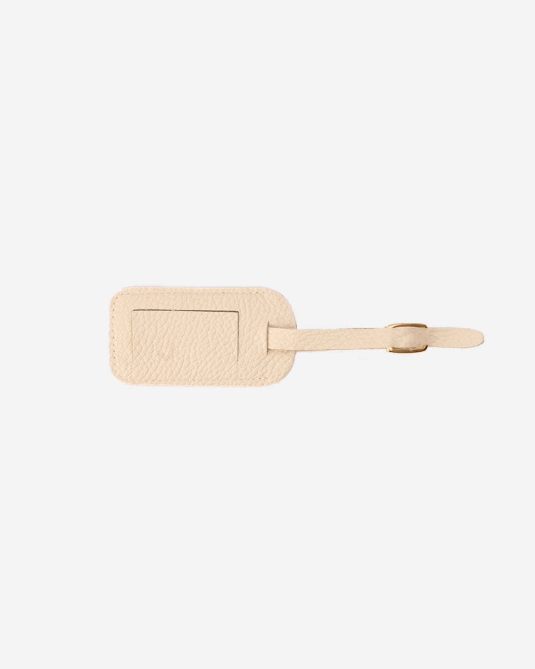 Offwhite Luggage tag & Passport cover (Set) - Real Leather