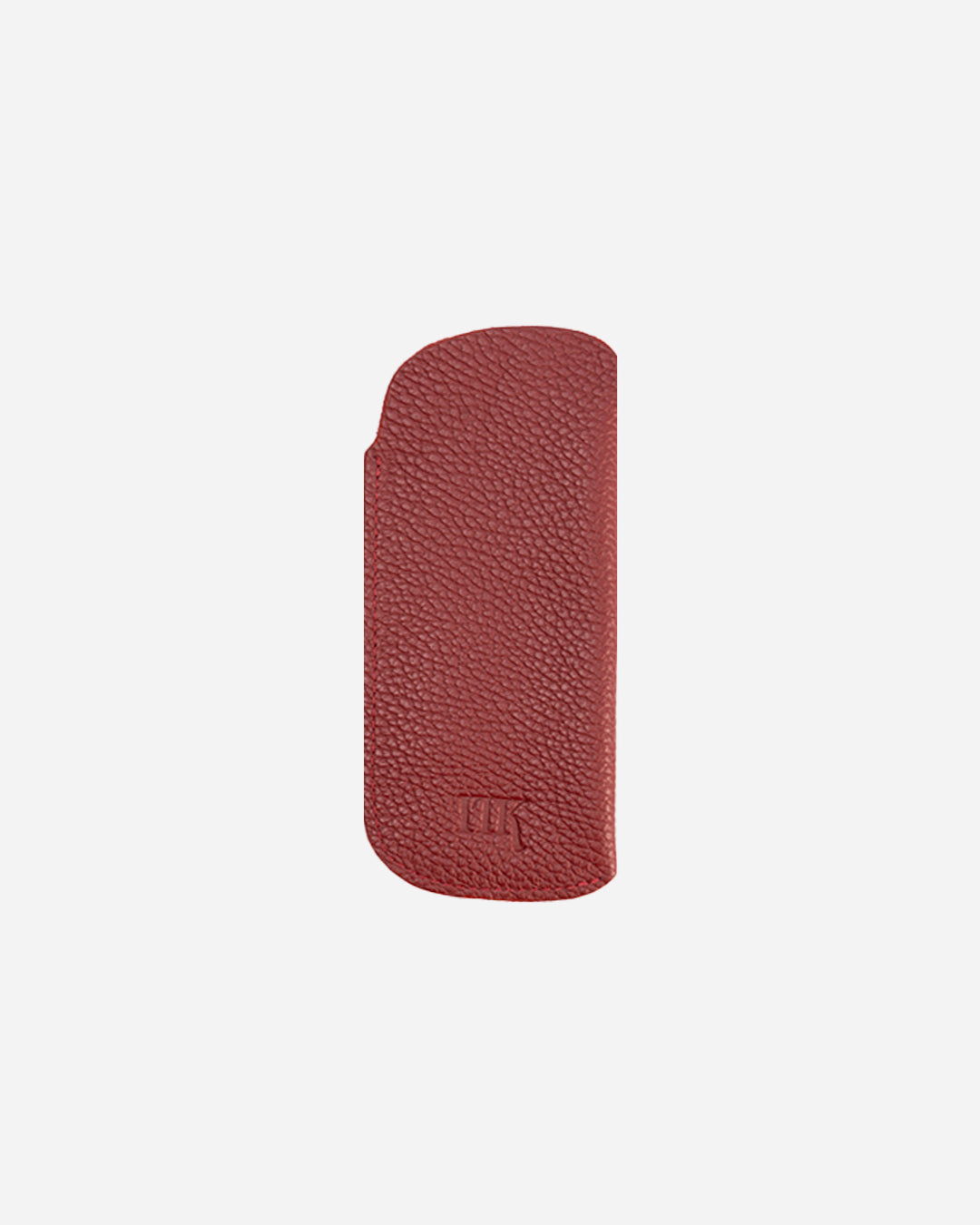 Maroon Sunglasses Sleeve - Real Leather