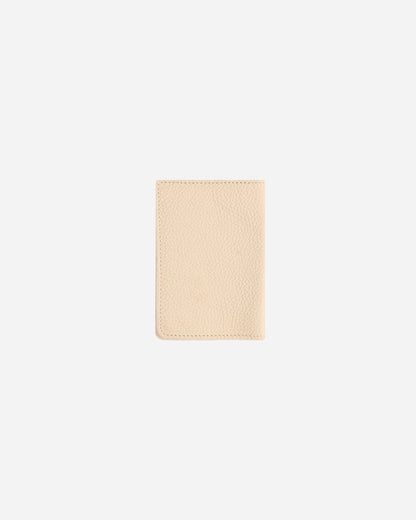 Offwhite Luggage tag & Passport cover (Set) - Real Leather