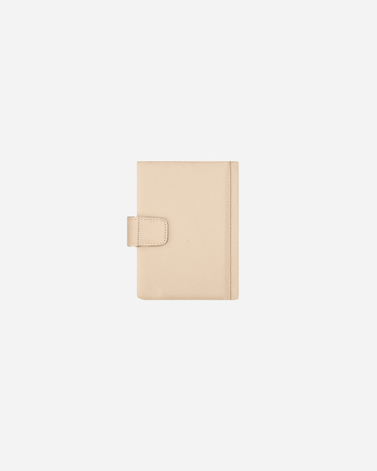 Off White Bookmark & Pencil case & Diary Cover (Set) - Real Leather