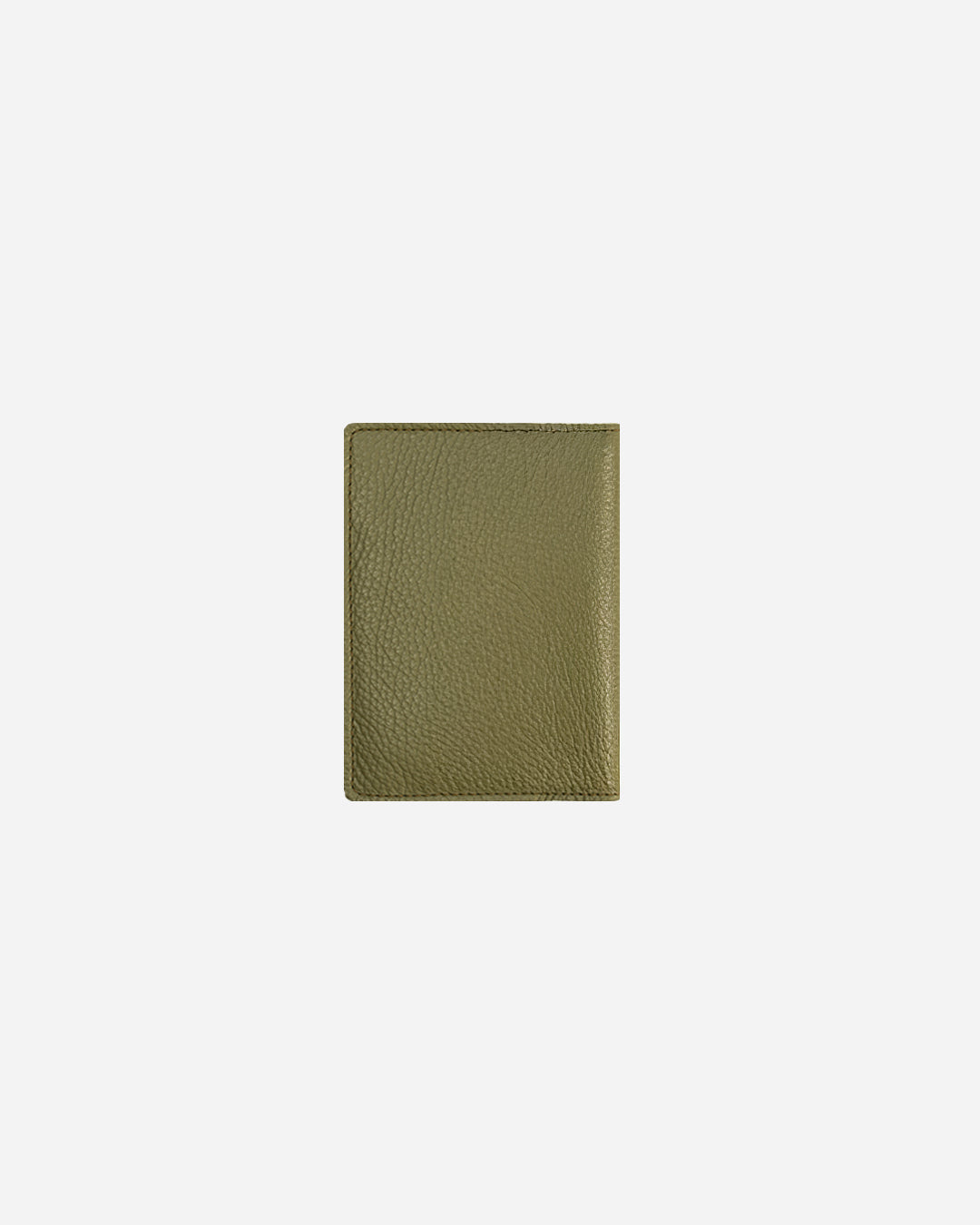 Green Passport & Card holder - Real Leather