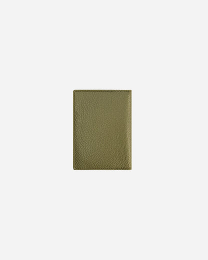 Green Passport & Card holder - Real Leather