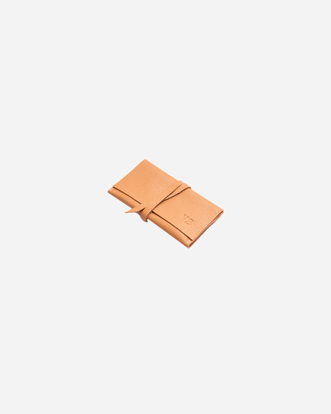 Beige Tobacco pouch - Real Leather
