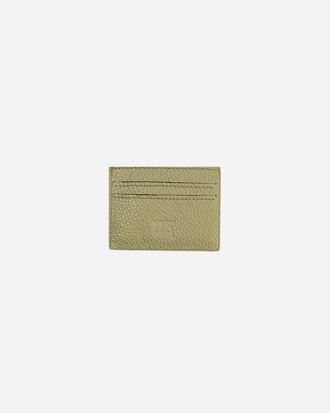 Green Keychain & Cardholder (Set) - Real Leather