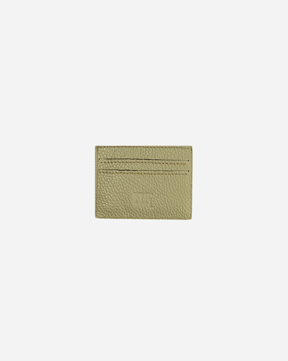 Green Keychain & Cardholder (Set) - Real Leather