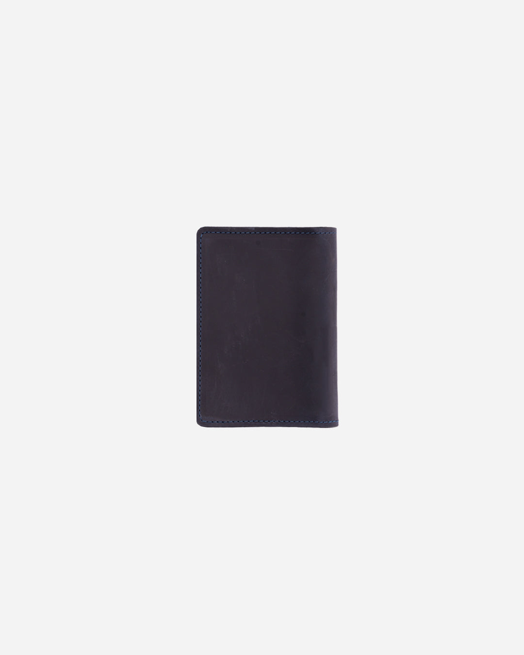 Dark Blue Luggage tag & Passport cover (Set) - Real Leather