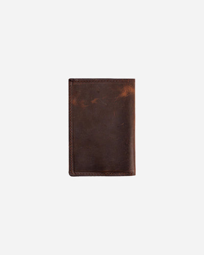 Dark Brown Wallet - Real Leather