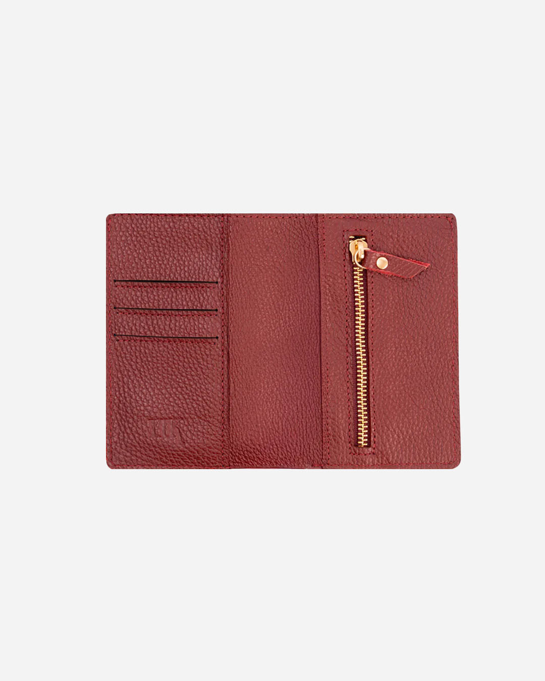 Maroon Wallet - Real Leather