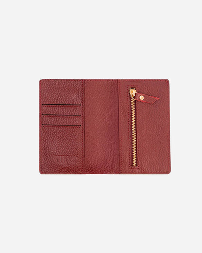 Maroon Wallet - Real Leather
