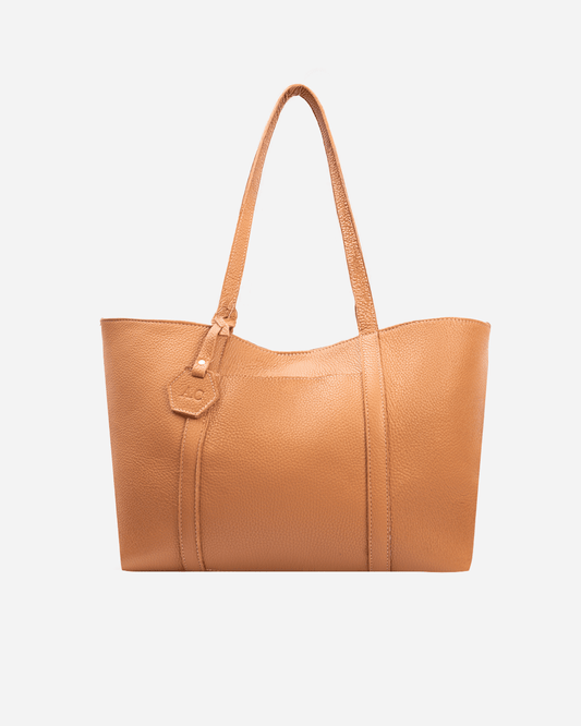 Beige Totebag - Real Leather