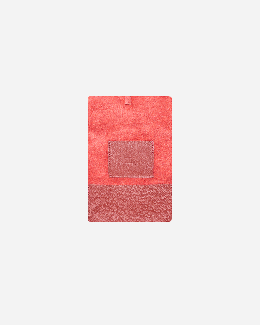 Maroon Tobacco pouch - Real Leather