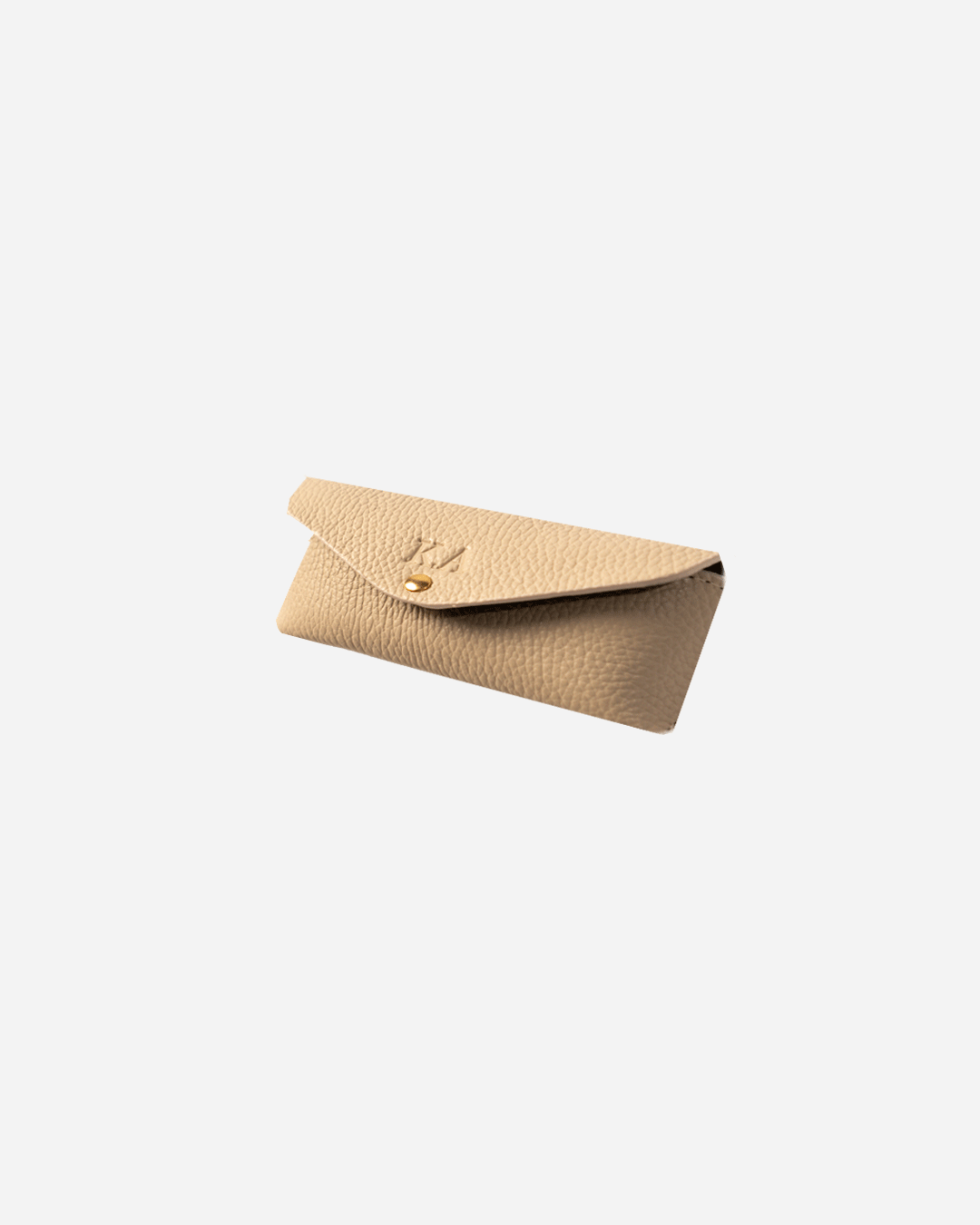 Offwhite Sunglasses Pouch & Zip Card Holder & Medium Zipper Pouch (Set) - Real Leather