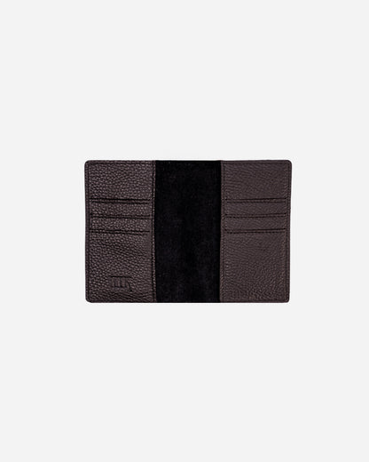 Black Passport & Card holder - Real Leather