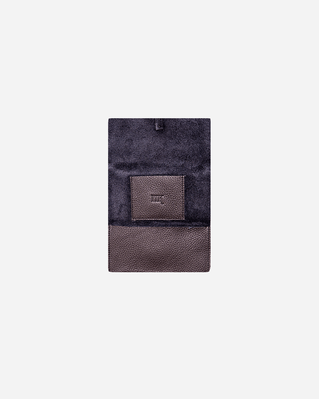 Black Tobacco pouch - Real Leather
