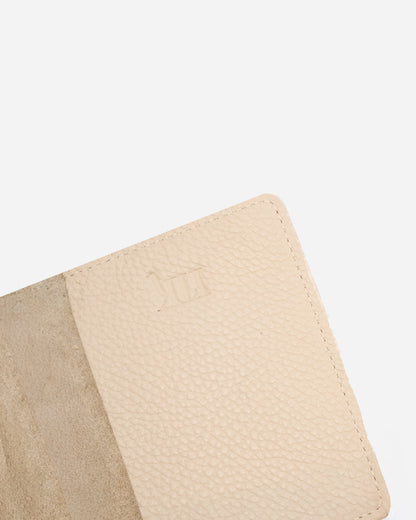 Offwhite Keychain & Cardholder & Luggage tag & Passport Cover (Set) - Real Leather