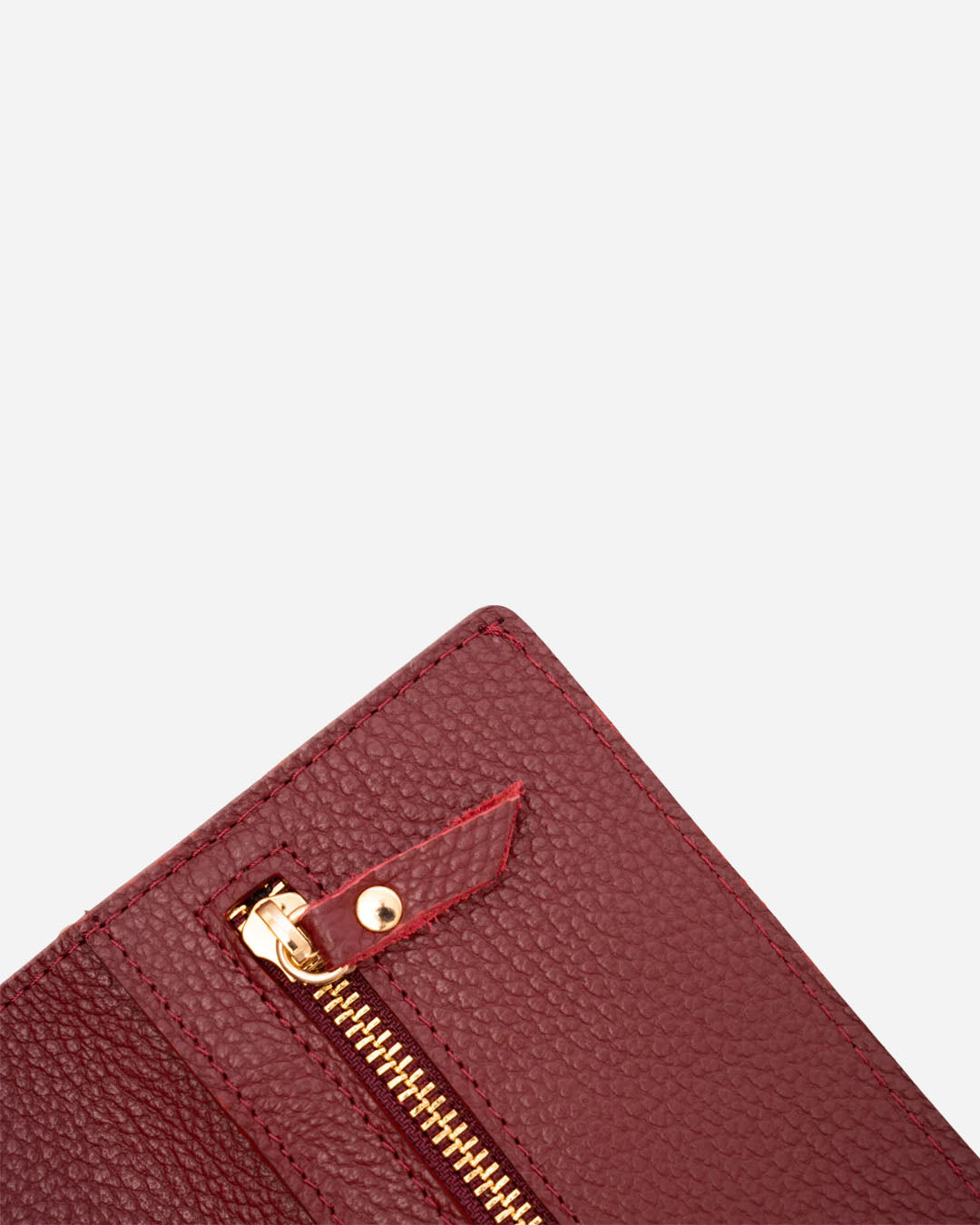 Maroon Wallet - Real Leather