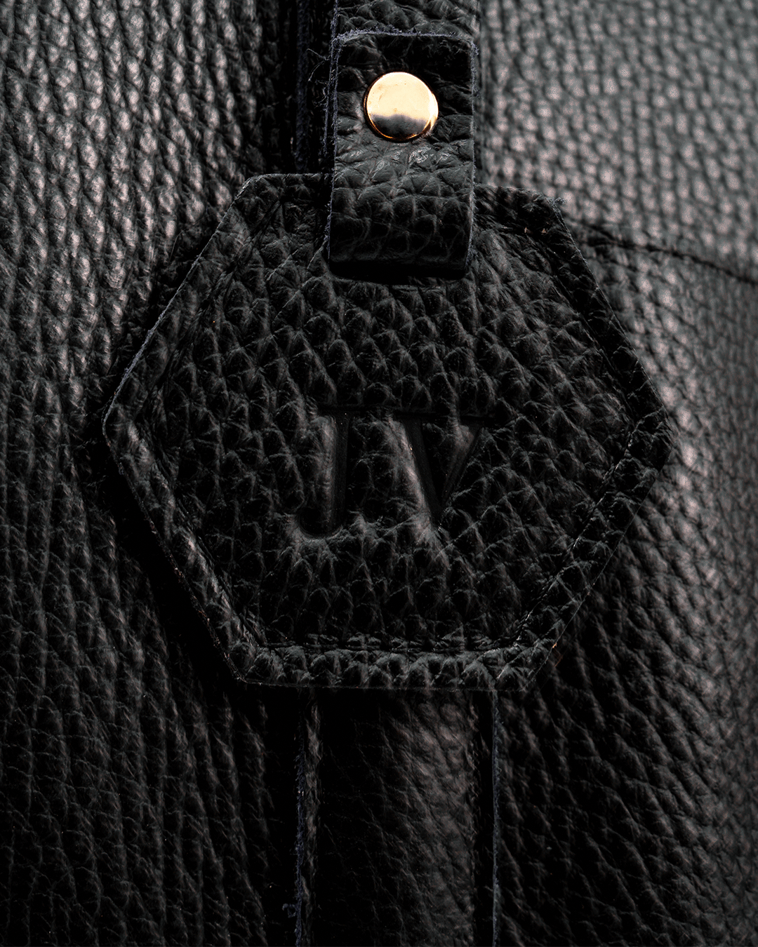 Black Totebag - Real Leather